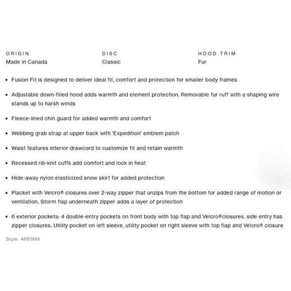 Canada Goose Expedition Parka Fusion Fit Heritage Red Jacket Coat Men's M New - Picture 12 of 16